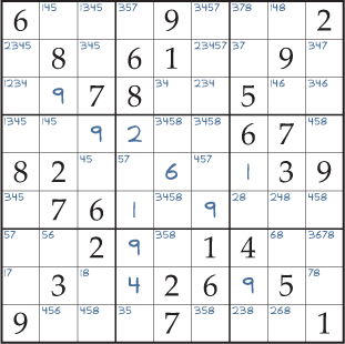 Intermediate Sudoku Solving Techniques Part 3: Solving from