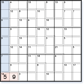 How to solve Killer Sudoku-X puzzles